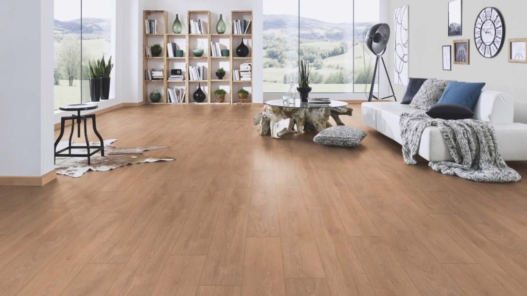 Light Brushed Oak German Laminate Flooring