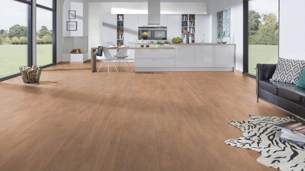 Light Brushed Oak German Laminate Flooring